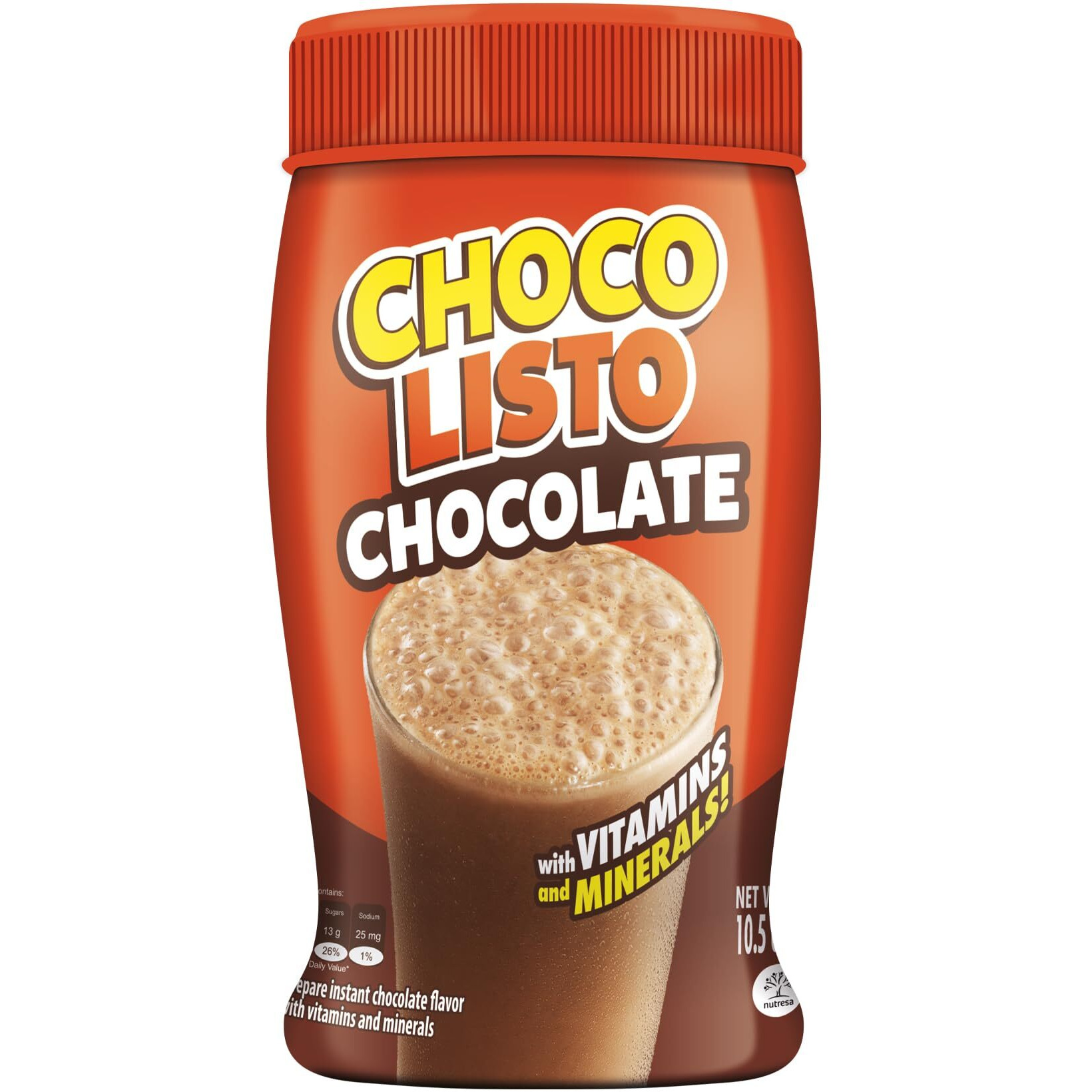 Chocolisto Instant Chocolate Powder Drink Mix | Delicious Chocolate Drink | Nutritious Breakfast | 10.5 Oz (Pack Of 1)