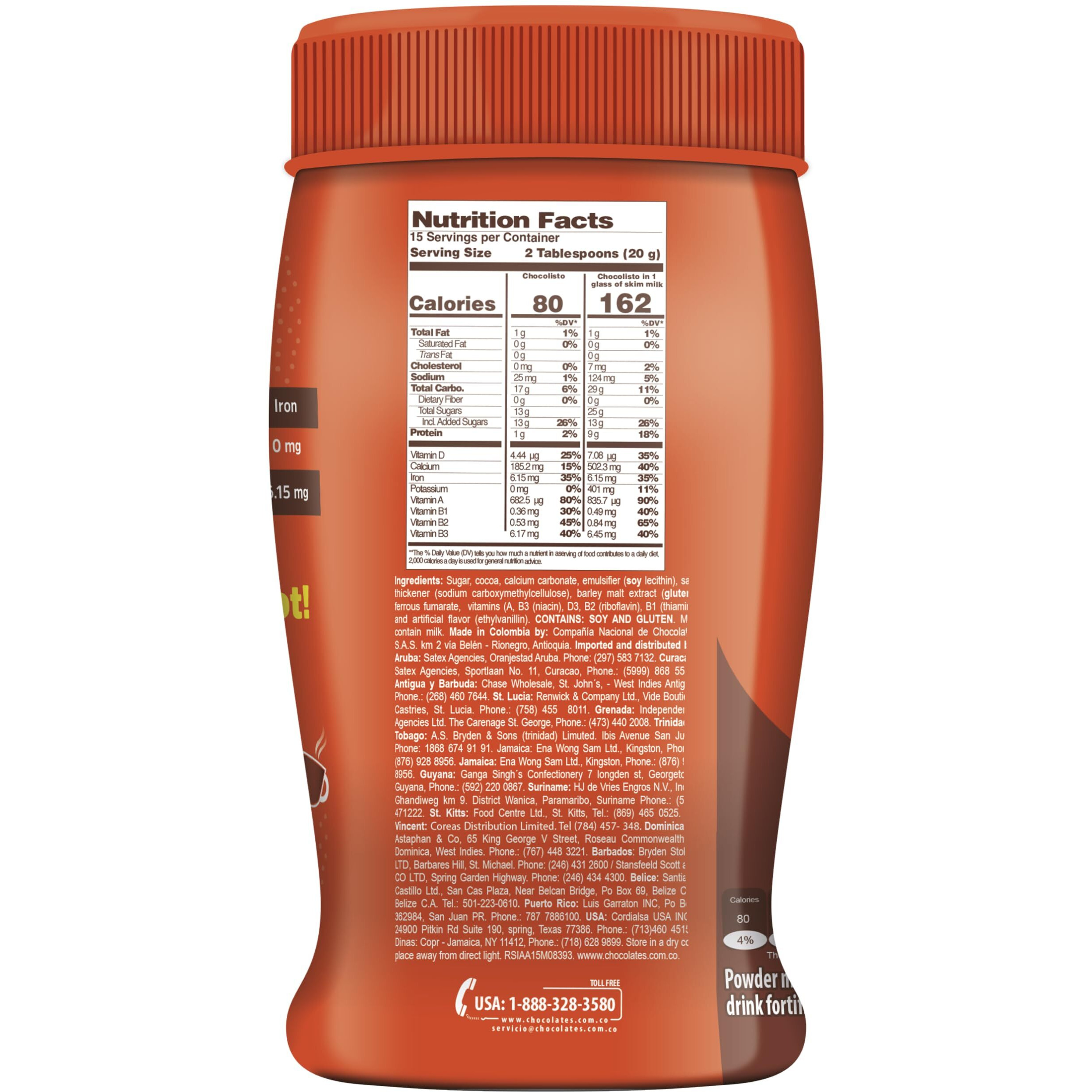 Chocolisto Instant Chocolate Powder Drink Mix | Delicious Chocolate Drink | Nutritious Breakfast | 10.5 Oz (Pack Of 1)