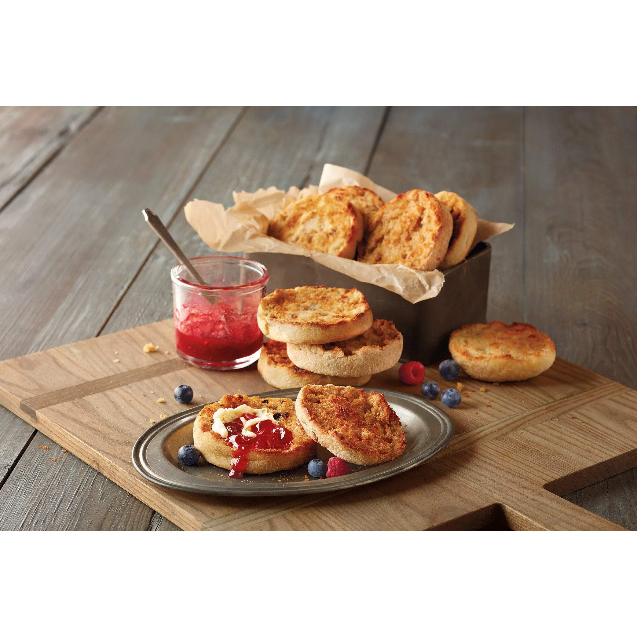 Wolferman's Traditional English Muffin Sampler, English Breakfast, Gift Basket Item, Breakfast Nook