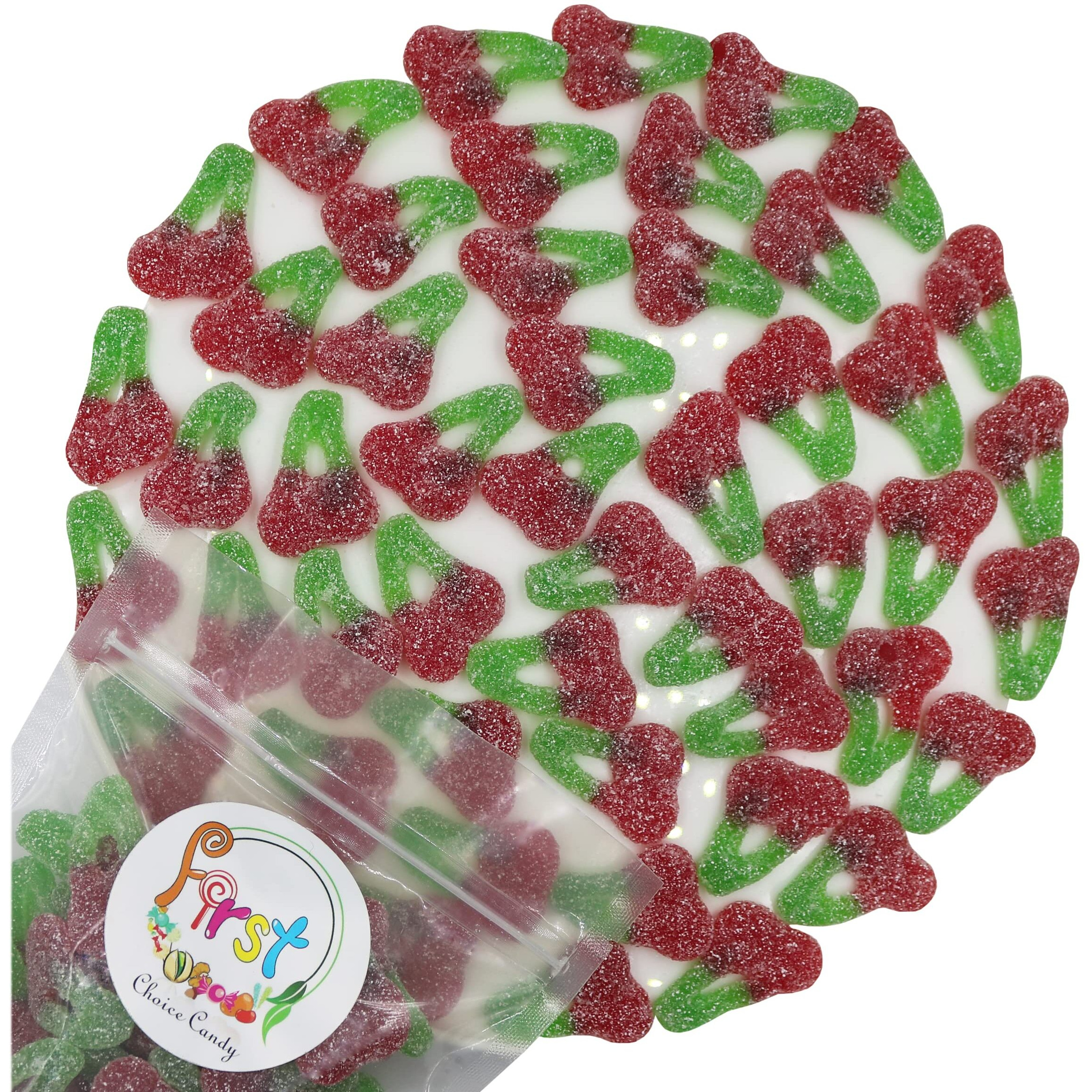 Firstchoicecandy Sour Twin Cherries (2.2 Pound (Pack Of 1))