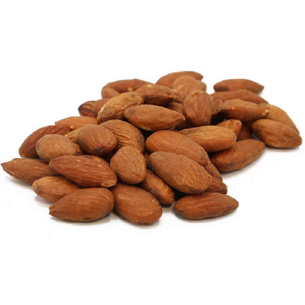 Dry Roasted Unsalted Nonpareil Supreme California Almonds (1 Lb.) - Vegan & Keto Friendly - Oven Roasted In Small Batches For Added Freshness - Farm Fresh Nuts Brand