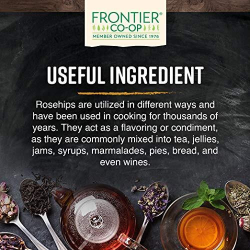 Frontier Co-Op Organic Cut & Sifted Seedless Rosehips, 2 Lbs | Dried Rose Hips For Rosehip Tea Organic, Rosehip Powder, Rosehip Oil And More | Bulk Wholesale 2 Pounds, In Two 16-Oz Bags