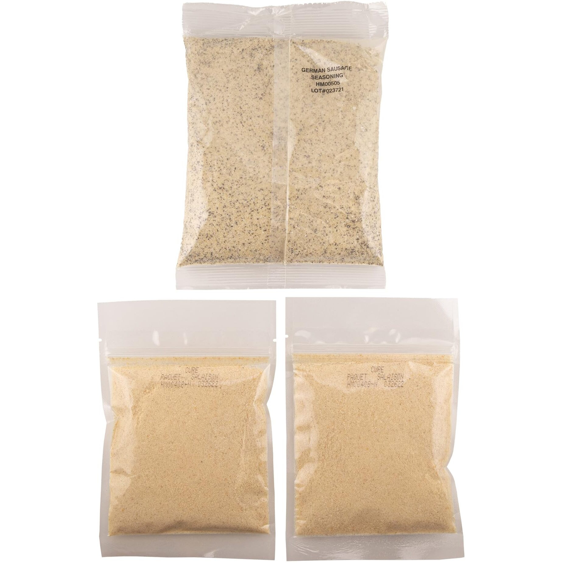 Hi Mountain Seasonings | German Sausage Making Kit | Includes Sausage Seasoning, Cure Natural Hog Casings, And Simple-To-Follow Directions | Creates 30 Lbs Of Delicious German Sausage