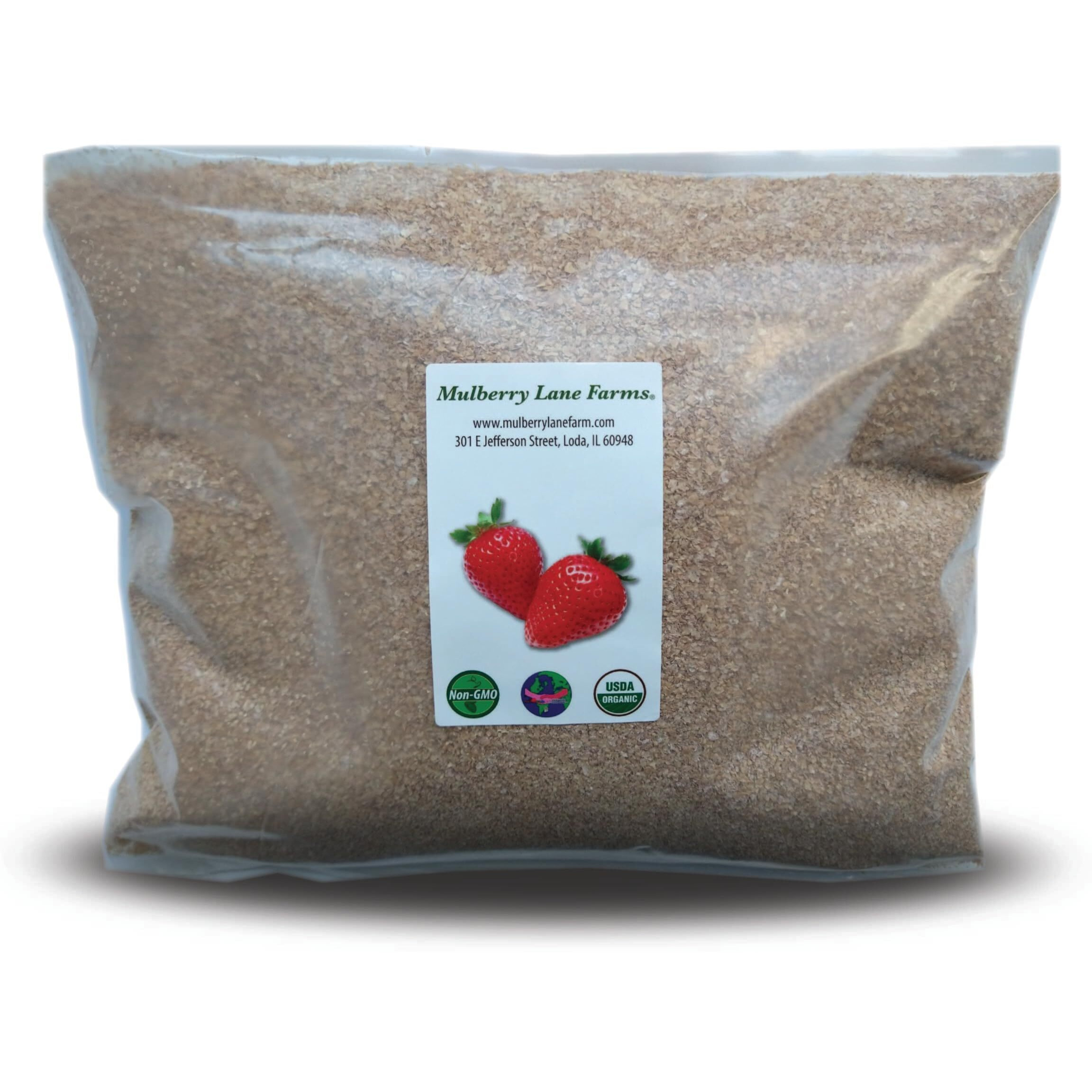 Wheat Bran, 32 Ounces (2 Pounds), Usda Certified Organic, Non-Gmo, Bulk, Product Of Usa, Mulberry Lane Farms