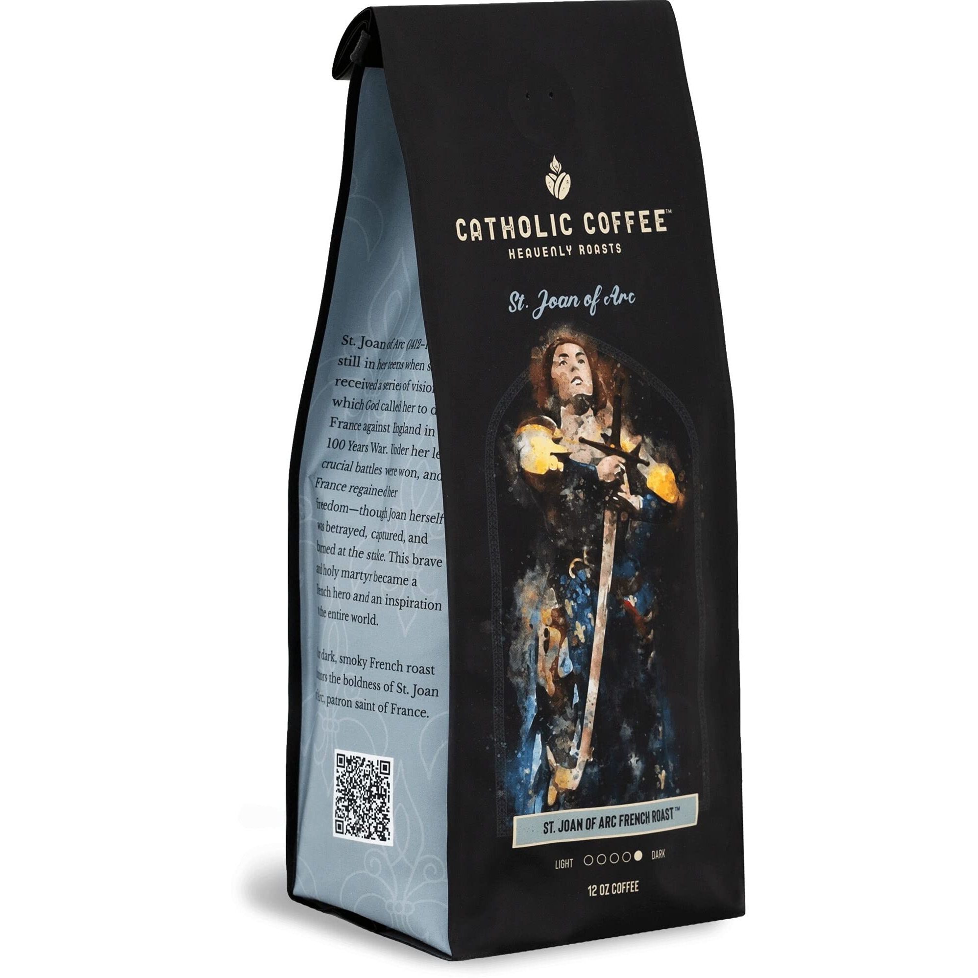 St. Joan Of Arc French Roast Catholic Coffee (Ground) 12 Ounces