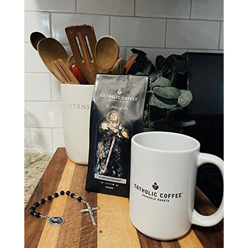 St. Joan Of Arc French Roast Catholic Coffee (Ground) 12 Ounces