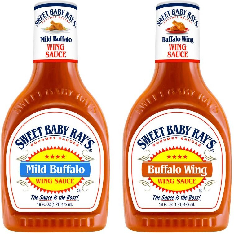 Sweet Baby Ray's Wing Sauce & Glaze - Buffalo Wing (Variety Pack)