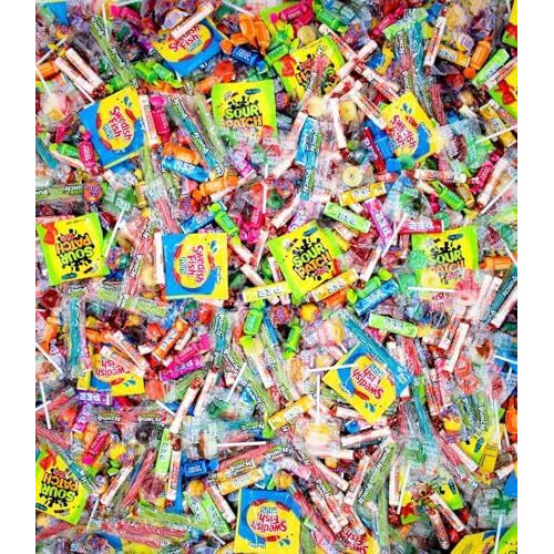 Bulk Candy Variety Pack - 8 Lb Candy - Candy Bulk Individually Wrapped Candy- Halloween Candies - Trick Or Treat Candies - Piata Filler Stuffers - Pinata Candy Stuffers - Candy Party Favors