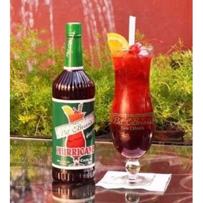 Pat O'Brien's Non-Alcoholic Hurricane Cocktail Mix - 1 Gallon Bulk Jug (128 Fluid Ounces)