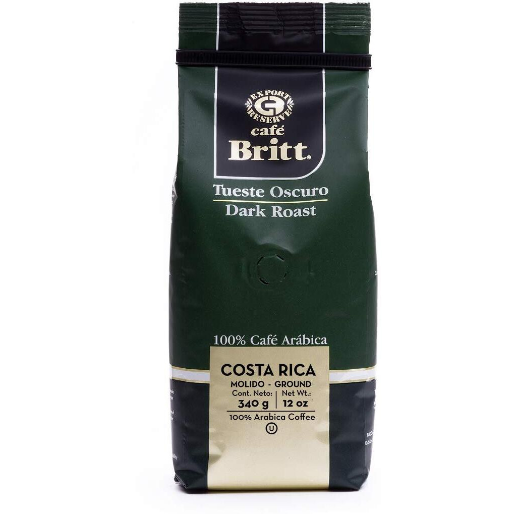Caf   Britt - Costa Rican Blends Mixed Bundle Coffee (12 Oz.) (3-Pack) - Ground, Arabica Coffee, Kosher, Gluten Free, 100% Gourmet & Light, Medium Dark & Dark Roast