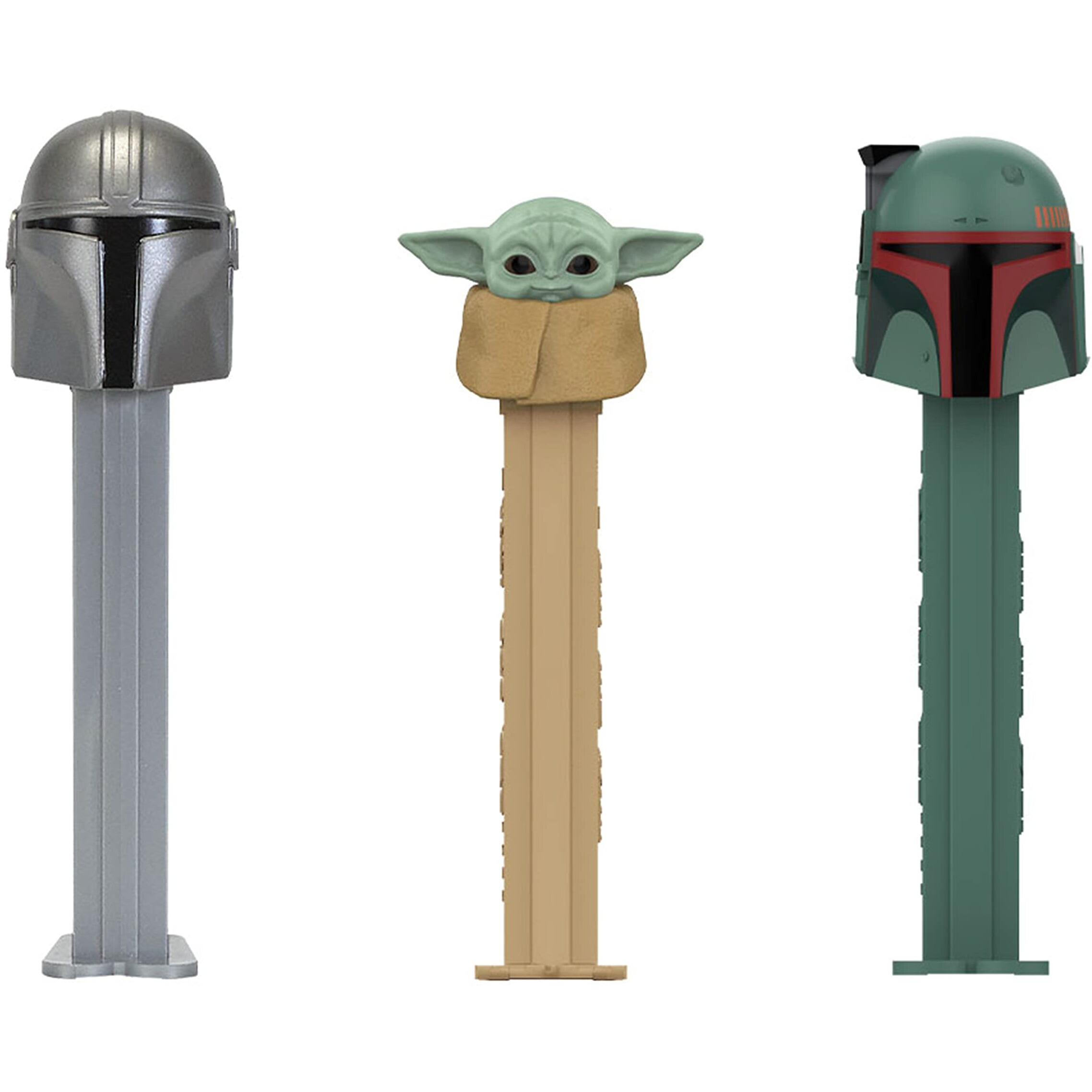 Pez Mandalorian, 0.58-Ounce Assorted Candy Dispensers (Pack Of 12)