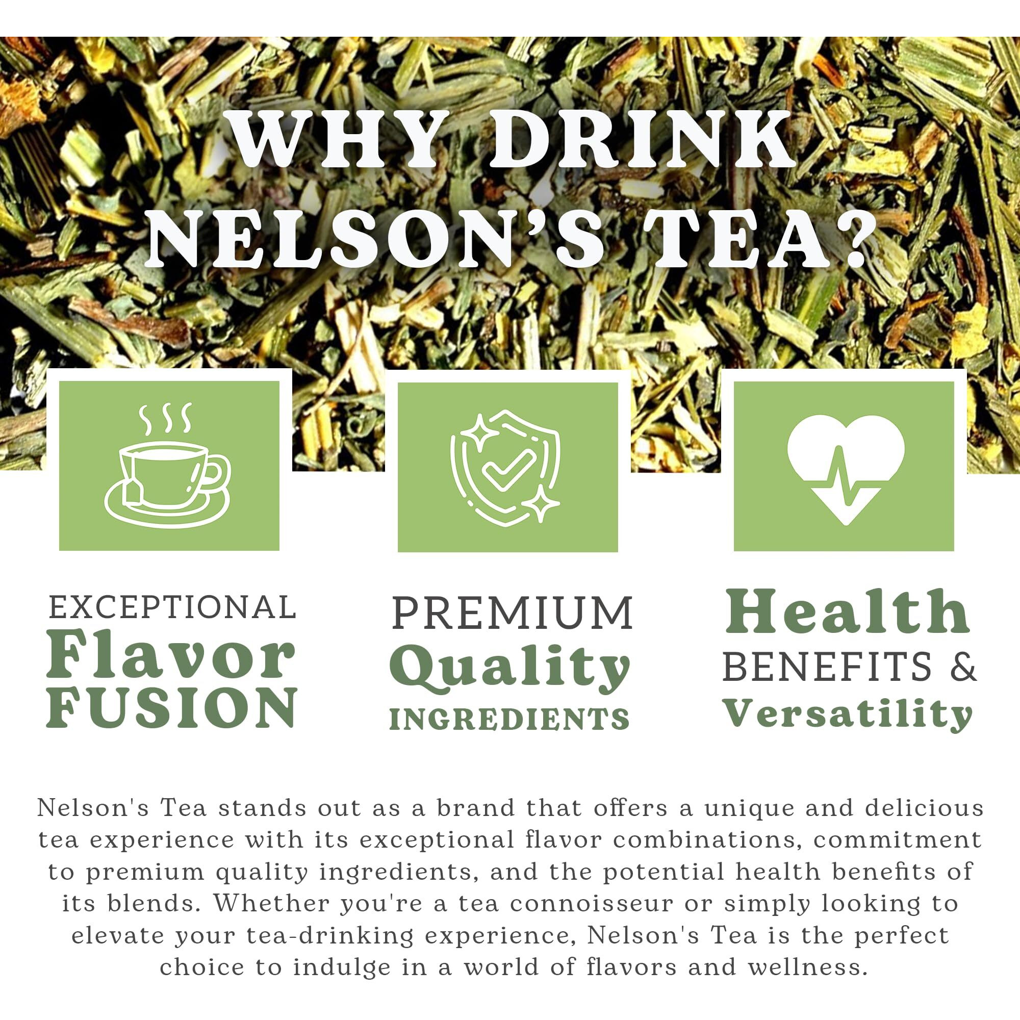 Nelson's Tea - California Poppy - Cut & Sifted - Loose Leaf - Herbal Tea - 4 Oz
