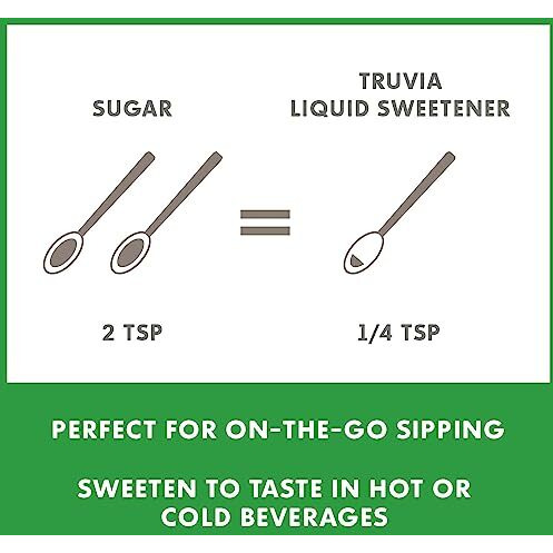Truvia Zero-Calorie Liquid Sweetener From The Stevia Leaf, 2.7 Fl Oz Bottle, Caramel Flavor (Pack Of 6)