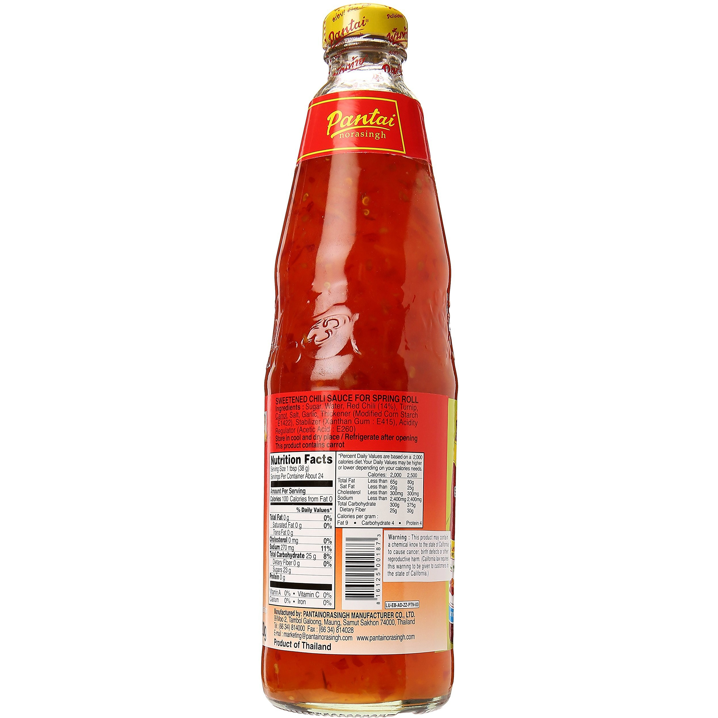 Pantai Sweetened Chili Sauce For Spring Rolls