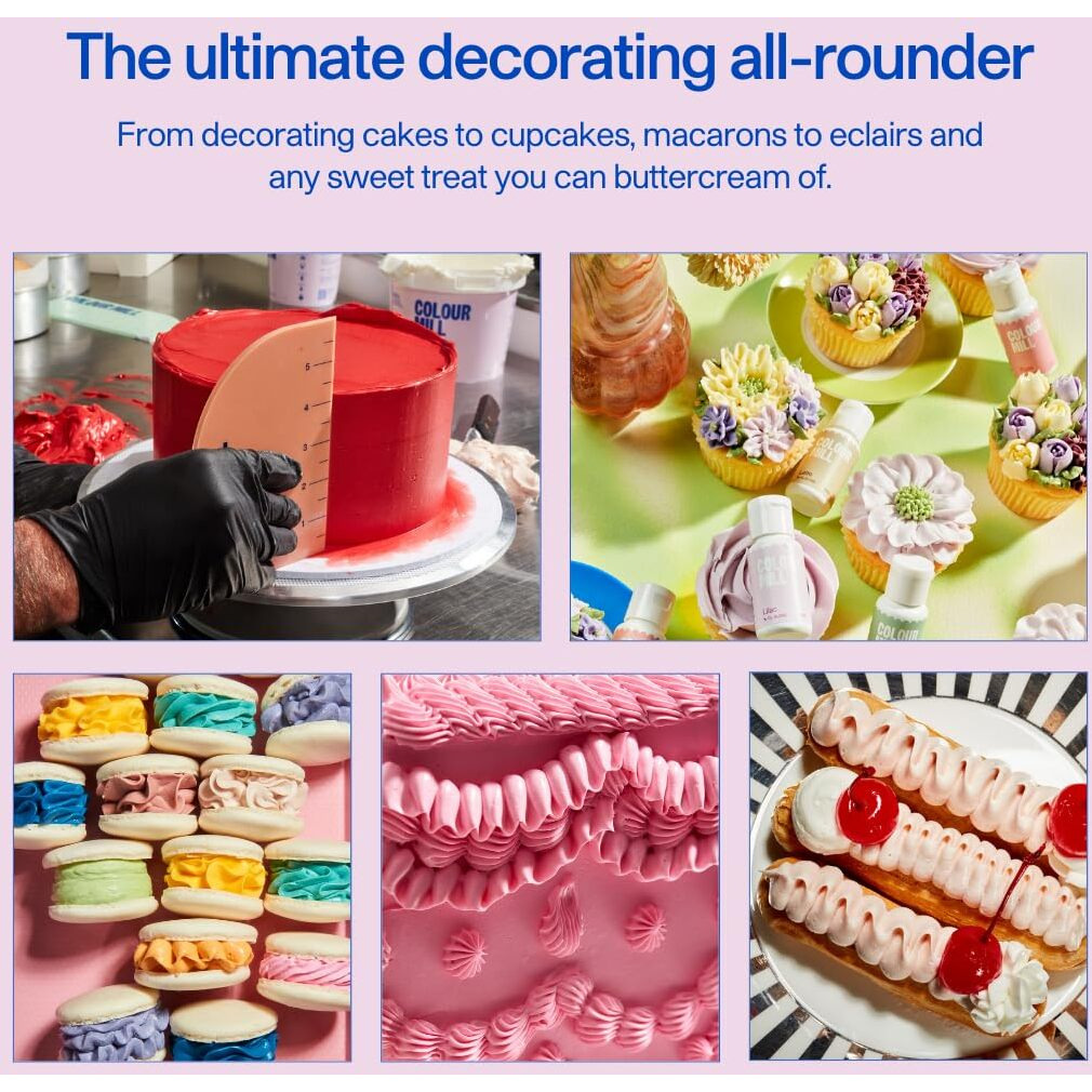 Colour Mill Gloss Frost White Buttercream, 2 Liter (4.4Lbs)