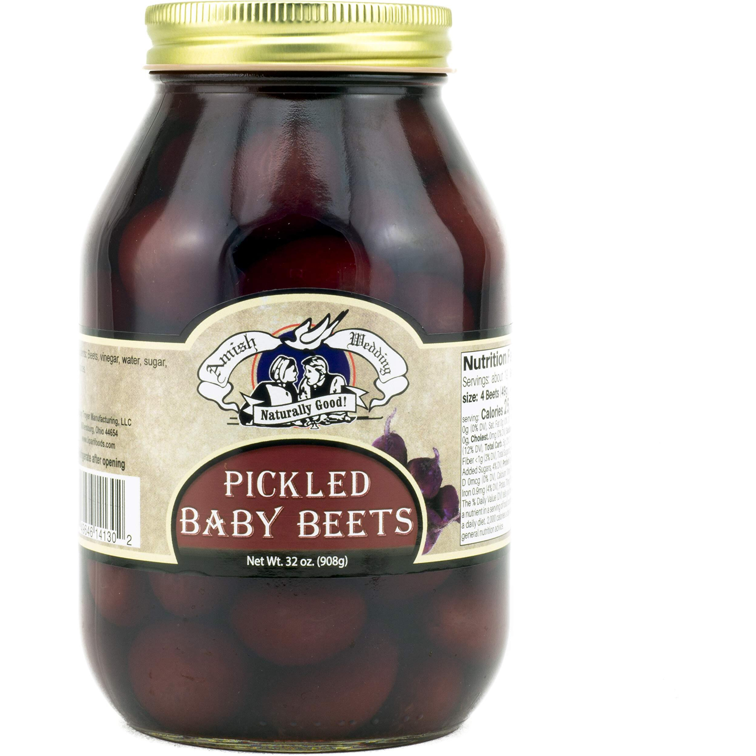 Amish Wedding Pickled Baby Beets 32Oz