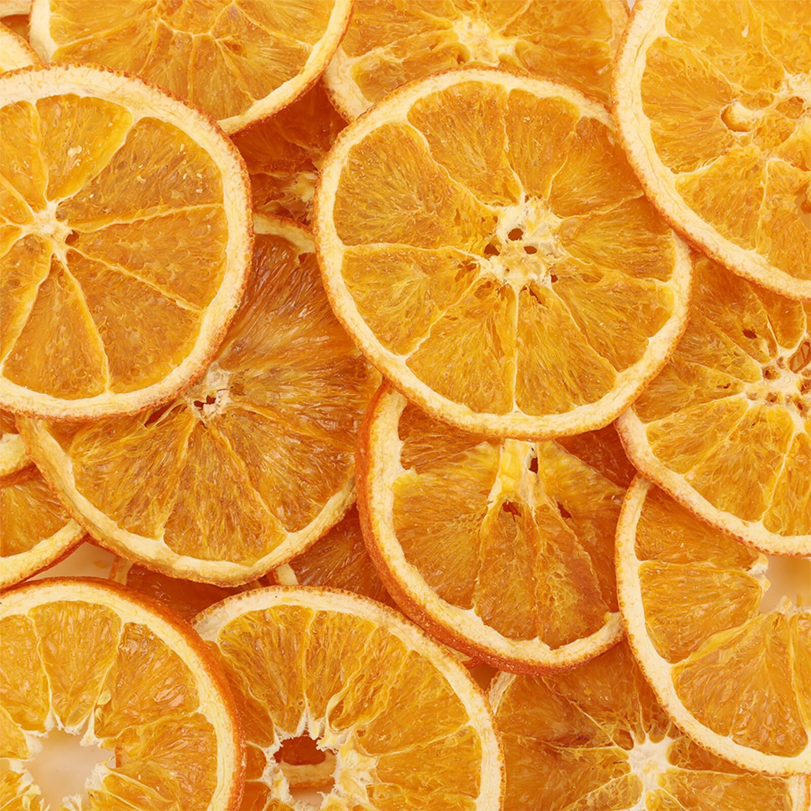 Sxet Dried Orange Slices, Natural Dehydrated Orange Slices, Edible Dehydrated Orange, Dried Fruit For Crafts Cake Decoration Cocktail Garnish Table Scatters (17.6Oz/500G)