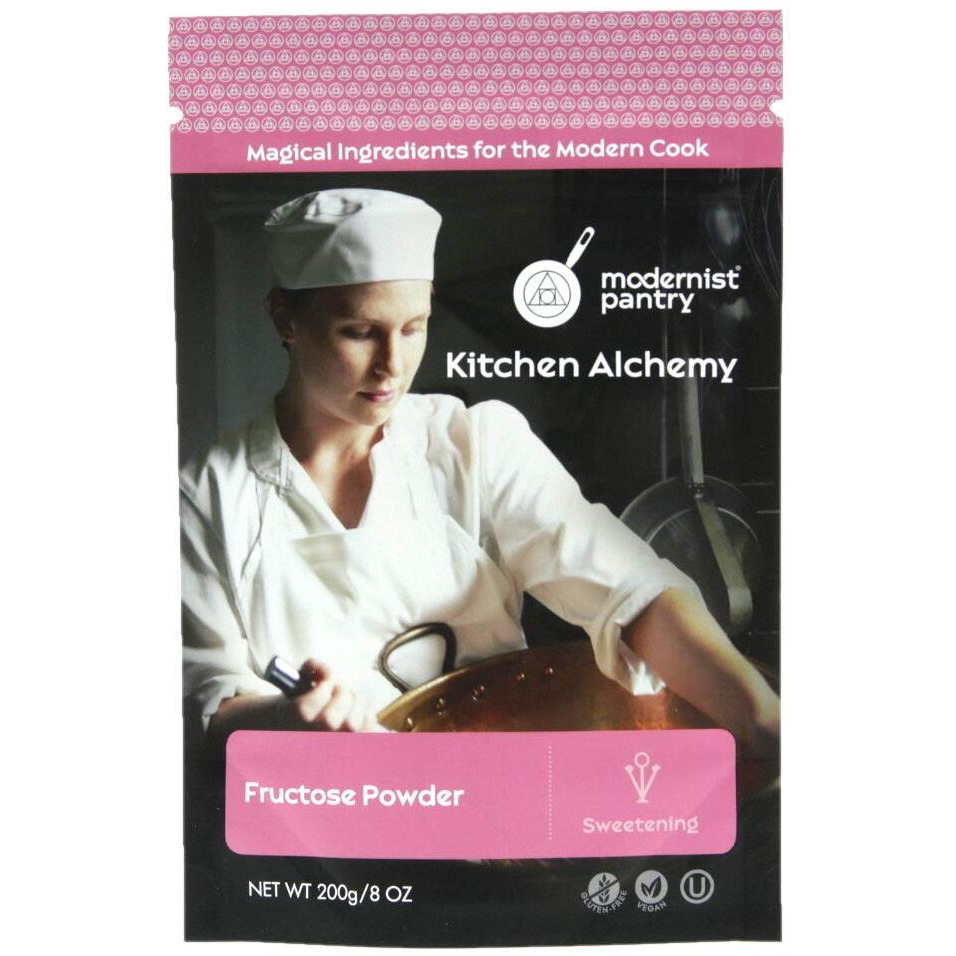 Pure Fructose Granulated Powder Vegan Gluten-Free Ou Kosher Certified - 200G/8Oz.