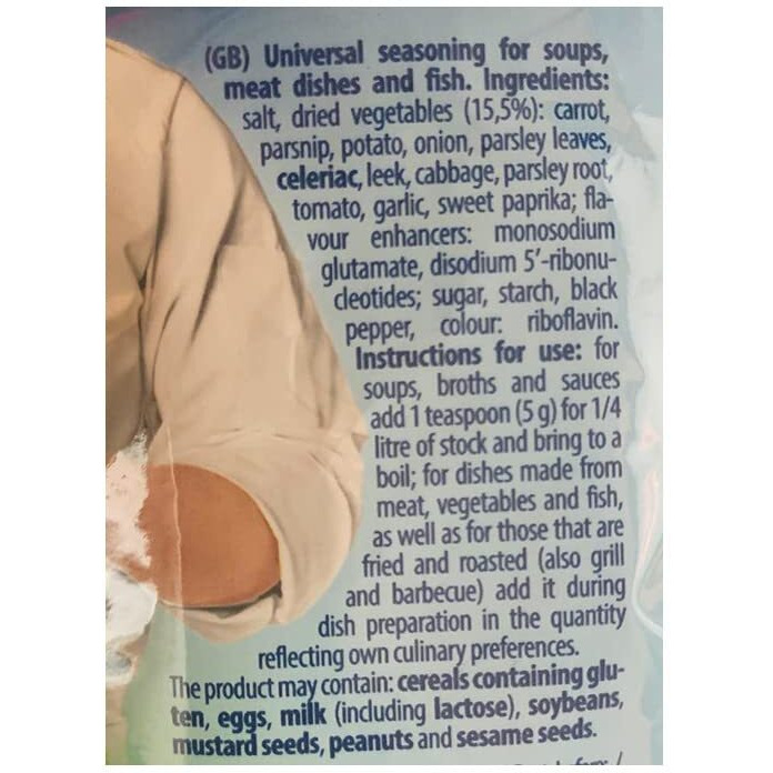 Kucharek Universal Vegetable Seasoning 35.27Oz (1000G/1Kg)