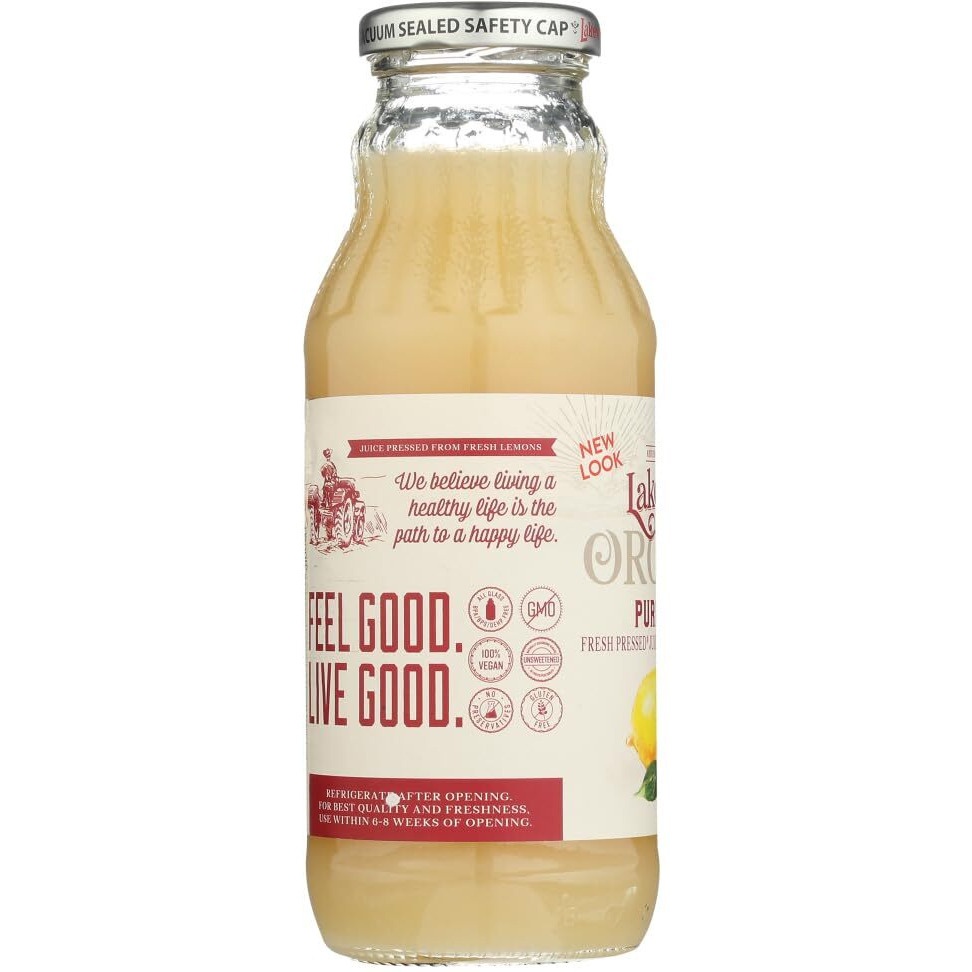 Lakewood Juice Lemon Pure Org, 12.5 Fo By Lakewood