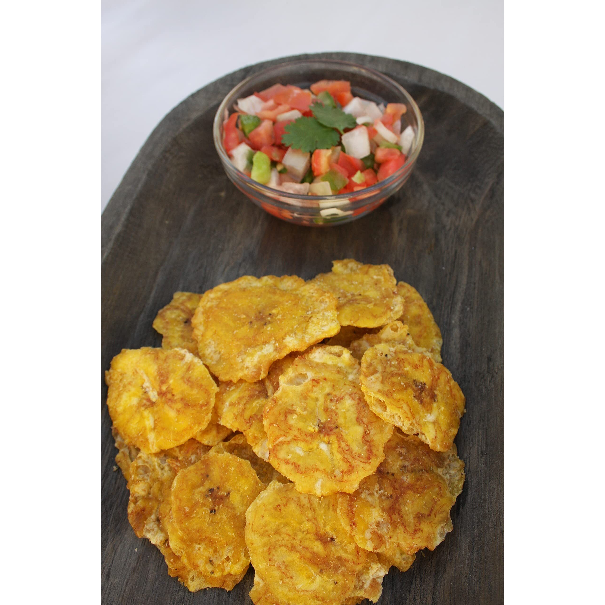 Andean Gourmet Garlic Toston Chips 10Oz (Pack Of 3) - Gluten Free, All Natural, Non-Gmo And Kosher - Plantain Dipping Chip