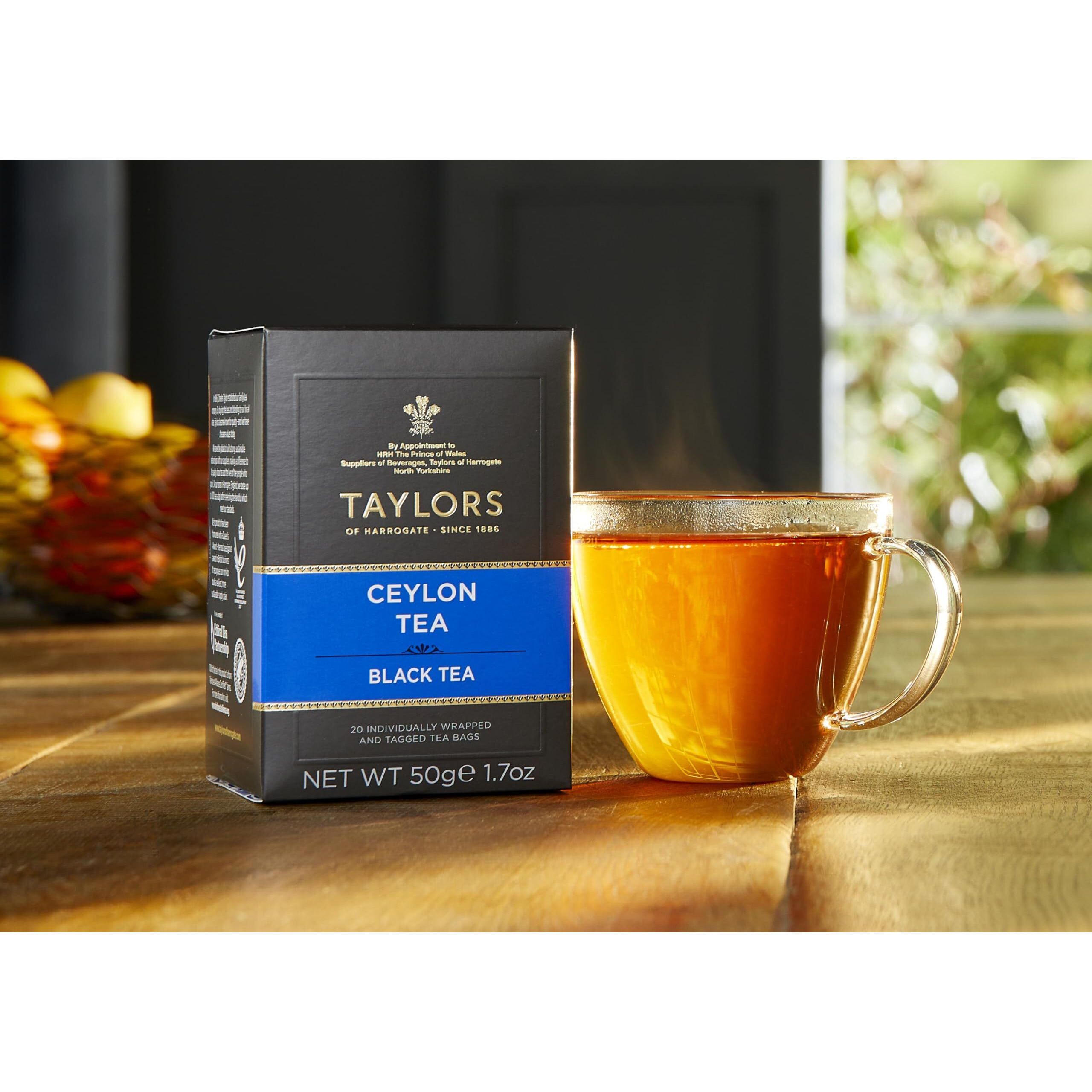 Taylors Of Harrogate Ceylon Tea, 20 Count (Pack Of 1)