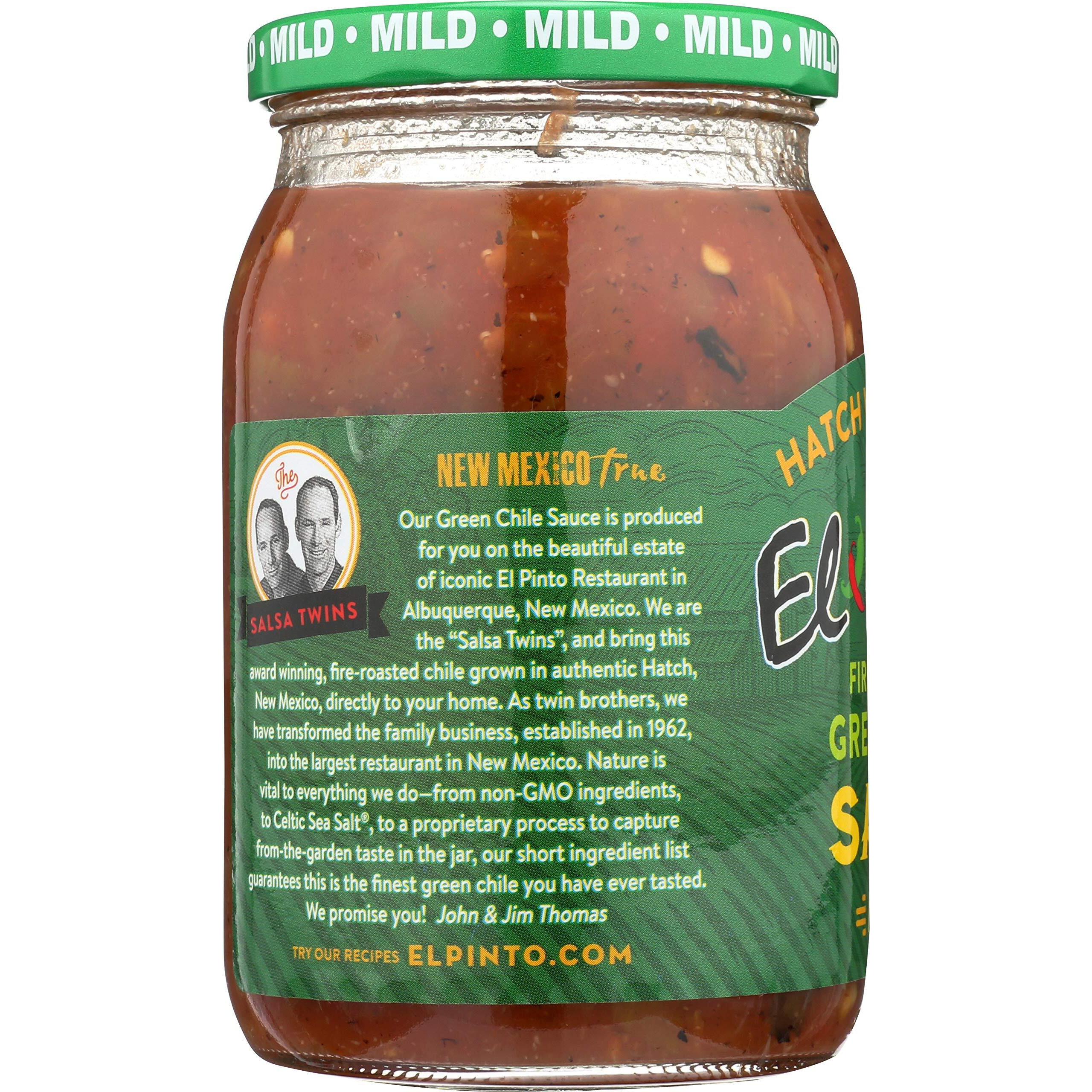 El Pinto Green Chile Sauce, Mild, 16 Ounce (Pack Of 6)