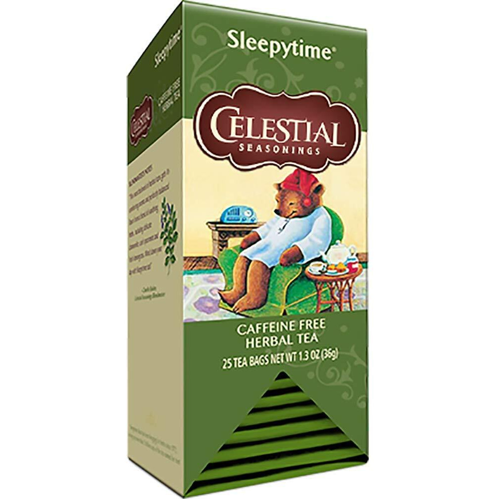 Celestial Seasonings Herbal Tea, Sleepytime, 25 Count (Pack Of 6)