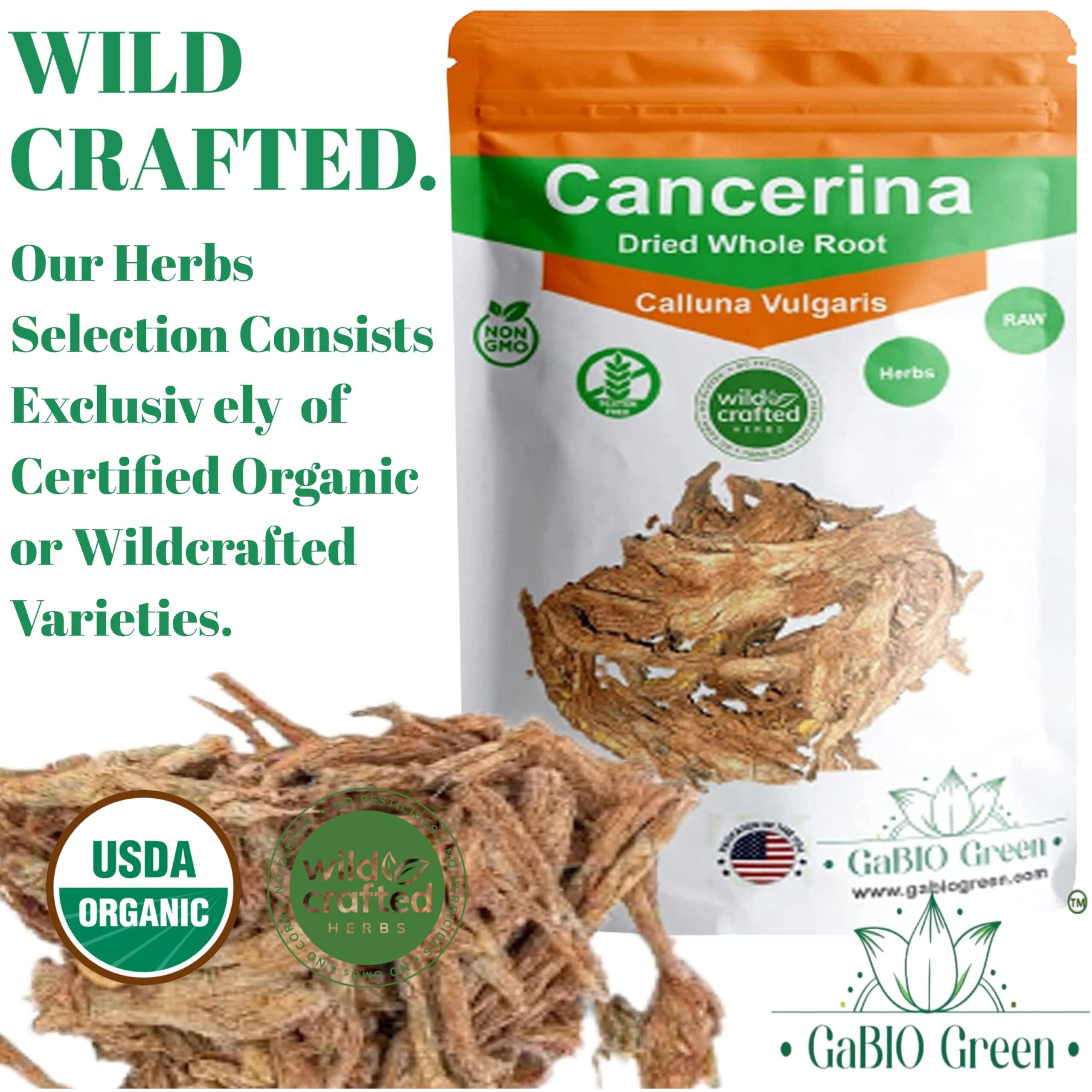 Cancerina Hierba Mexicana 2 Oz - 100% Natural Cancerina Tea Herbs 2 Oz, Calluna Vulgaris, Cancerina Herbs, Hierva Mexicana, Anahuac Cancerian, Resealable Bag. Packing In Usa(2 Oz)