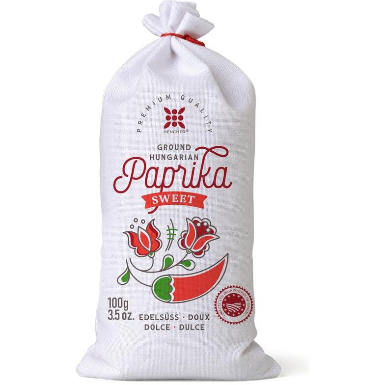 Real Hungarian Paprika Powder (Sweet, 3.5Oz/100G) Imported From Hungary
