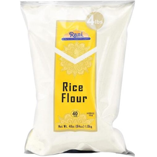 Rani Rice (White) Flour 64Oz (4Lbs) 1.81Kg ~ All Natural | Gluten Friendly | Vegan | Non-Gmo | Indian Origin