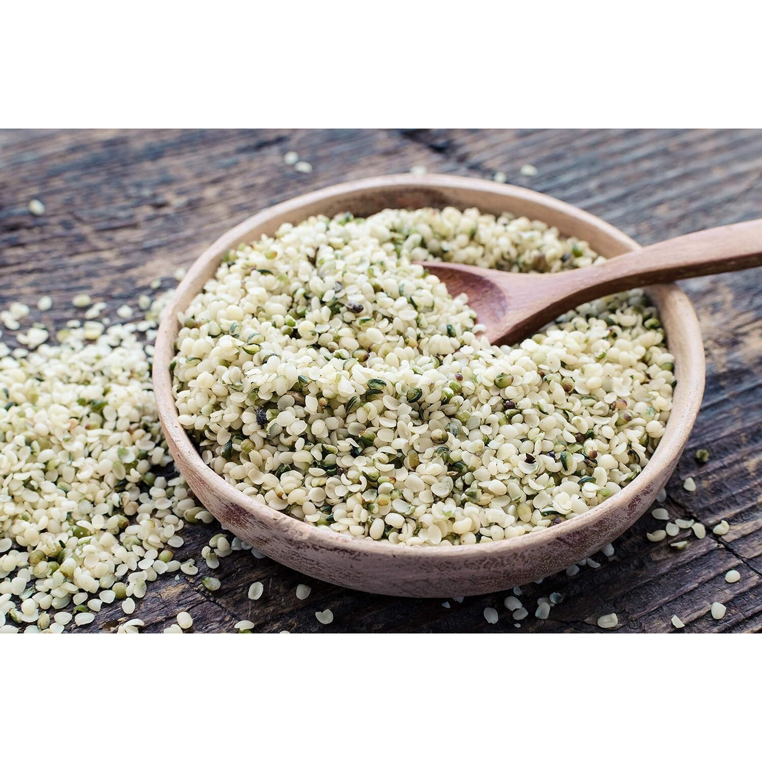 Anna And Sarah Organic Hemp Seed, Plant Based Protein And Omega 3 & 6 Per Srv | Smoothies, Yogurt & Salad | Non-Gmo, Vegan, Keto, Paleo, Gluten Free | In Resealable Bag 16 Oz