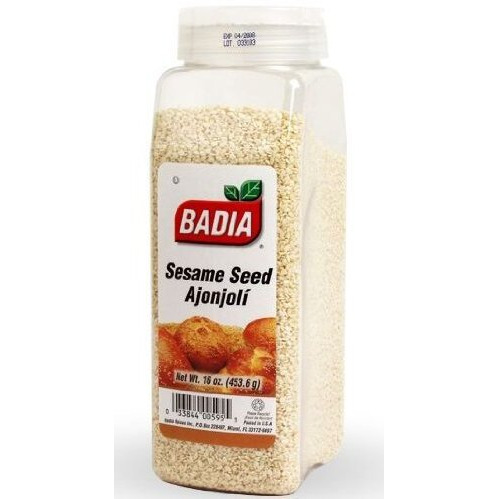 Badia Sesame Seed Hulled, 16 Ounce (Pack Of 6)