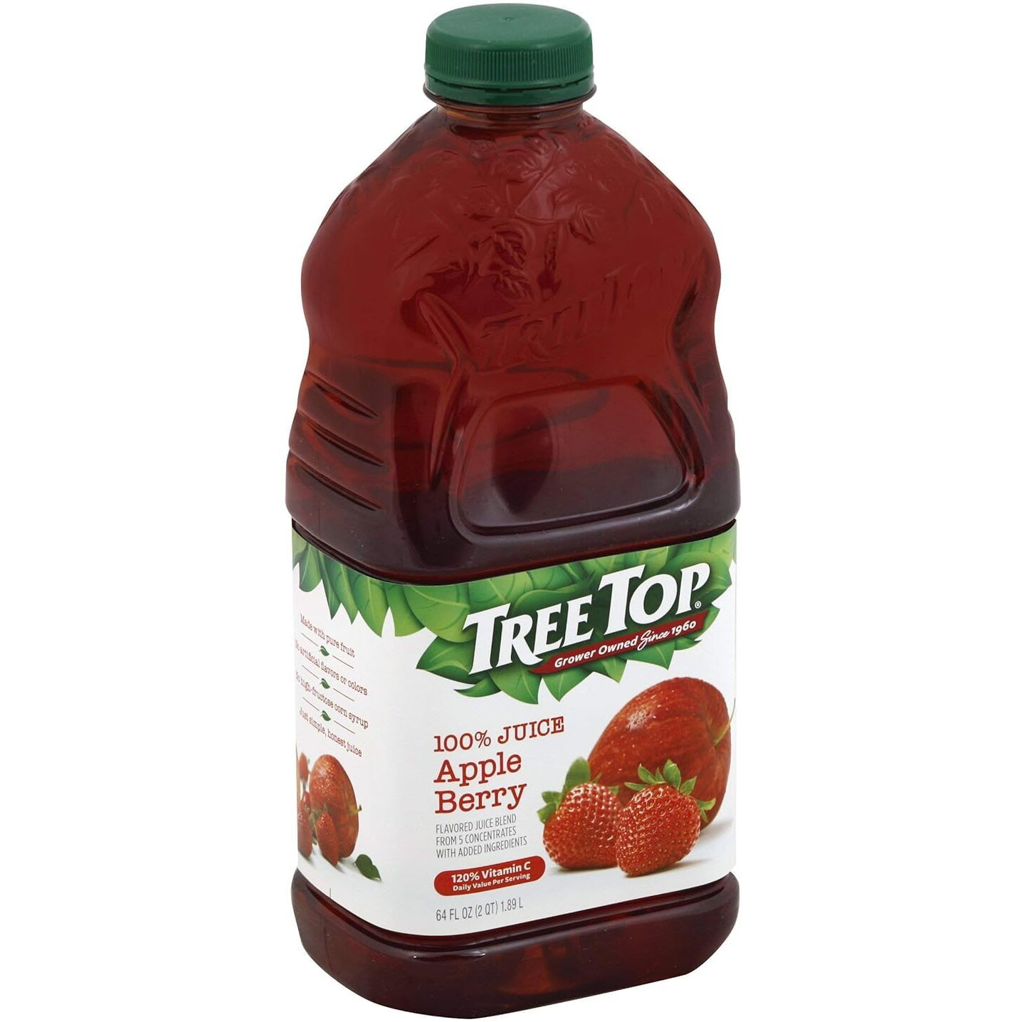 Tree Top Apple Berry Juice, 64 Fl Oz (Pack Of 1)