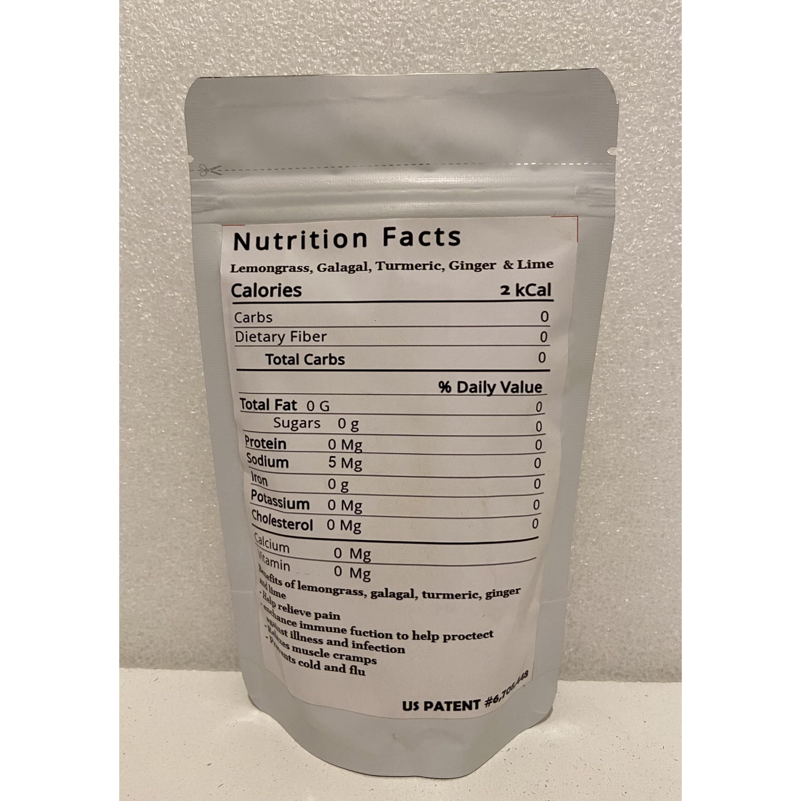 Organic Lemongrass & Galagal With Turmeric, Ginger And Lime Pack Of 30 Tea Bags