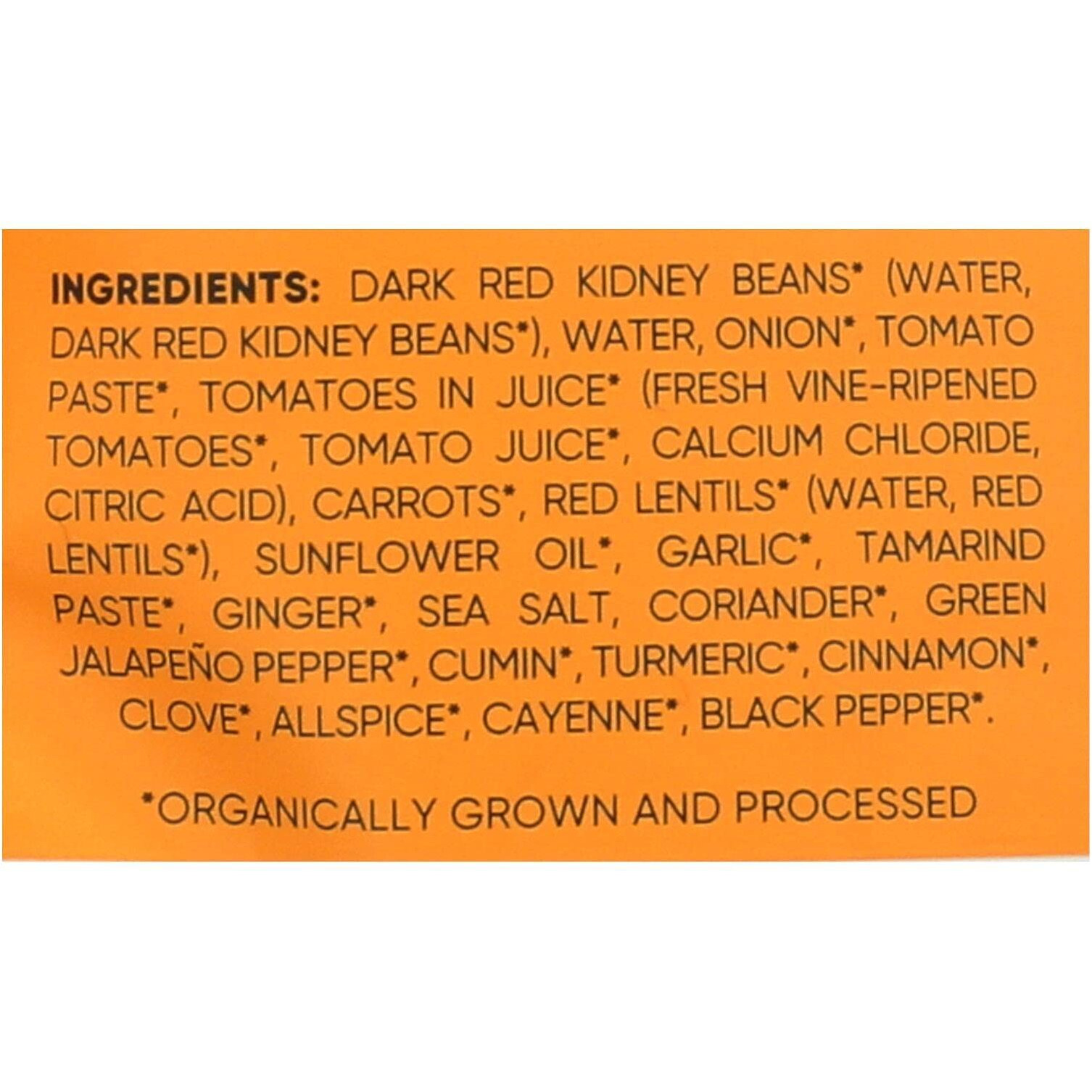 Maya Kaimal Foods - Organic Indian Everyday Dal - Kidney Bean 10Oz - Fully Cooked With Carrots And Tamarind - Vegan - Microwavable - Ready To Eat - Pack Of 6