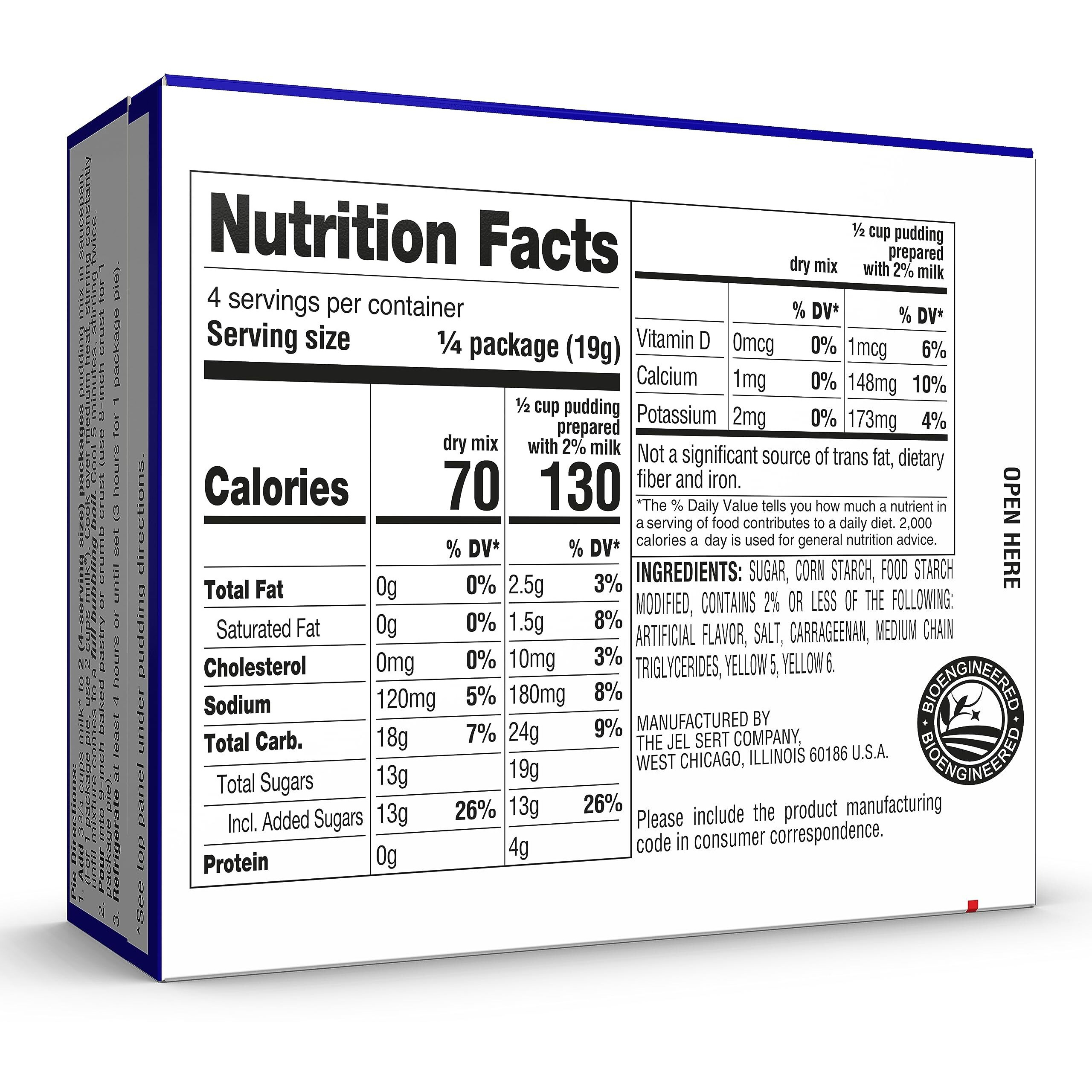 My-T-Fine Pudding Dessert Mix, Vanilla, Fat Free, 2.75 Oz, Pack Of 12