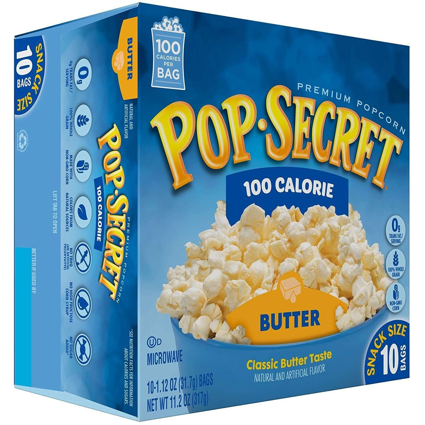 Pop Secret 100 Calorie Butter Popcorn, 11.2 Ounce