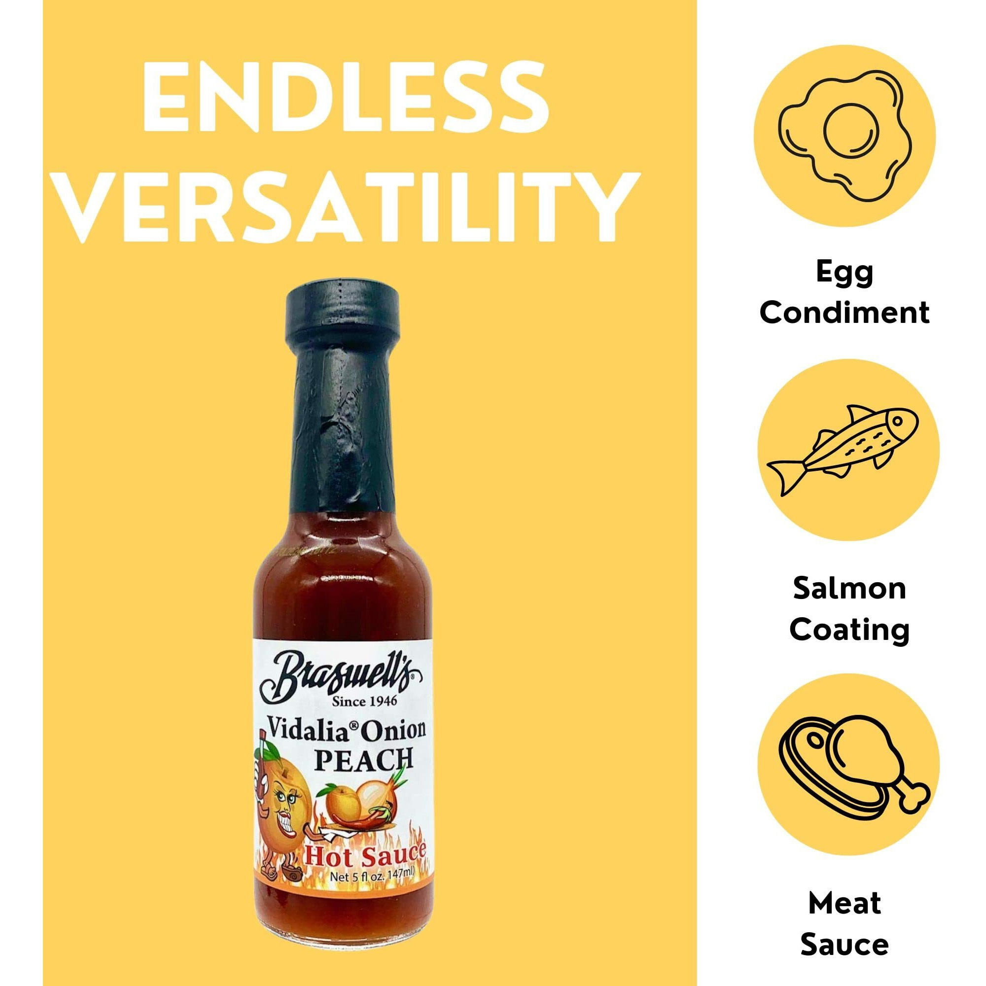 Braswell's Vidalia Onion Peach Hot Sauce