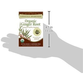 Lifestyle Awareness, Ginger Root Tea, Organic, 20 Count / 2 Pack