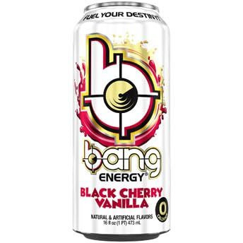 Westernmby Bang Energy Cans, 16 Fl Oz, 12 Pack (Black Cherry Vanilla)