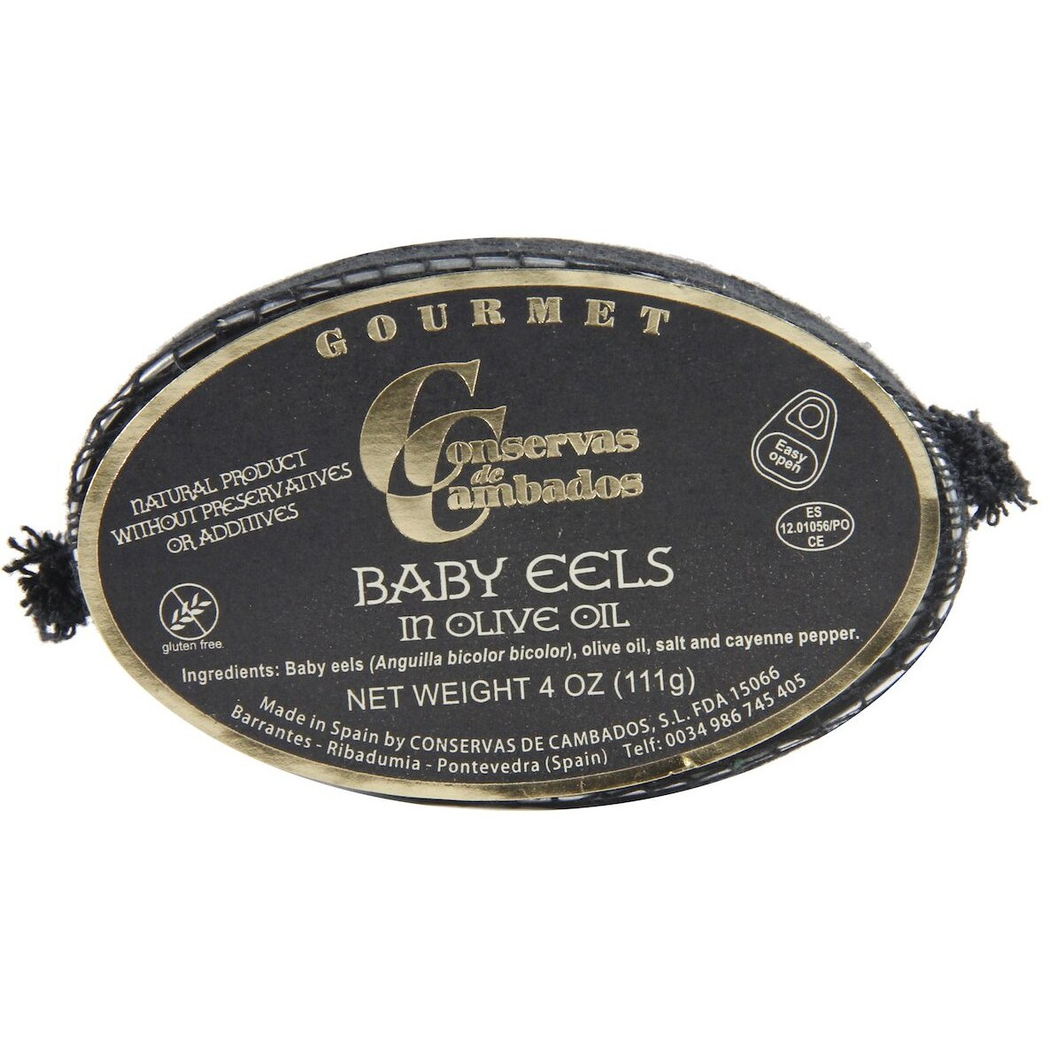 Angulas - Tiny Baby Eels In Olive Oil