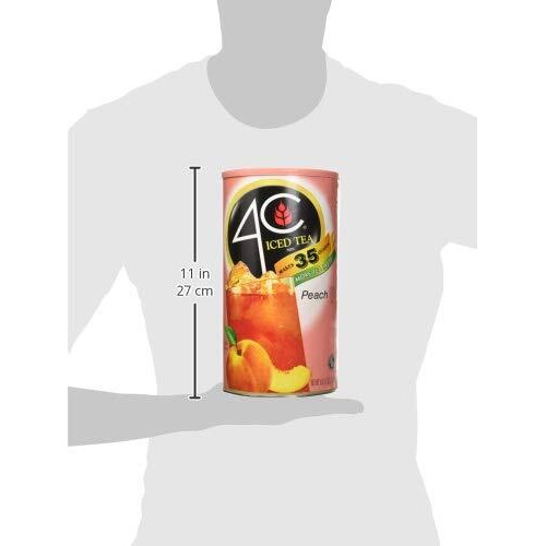 4C Iced Tea Mix Peach 35 Qt. (Pack Of 2)