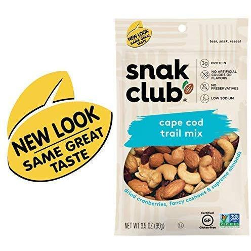 Snak Club Cape Cod Trail Mix, 3.5 Ounce (Pack Of 6)