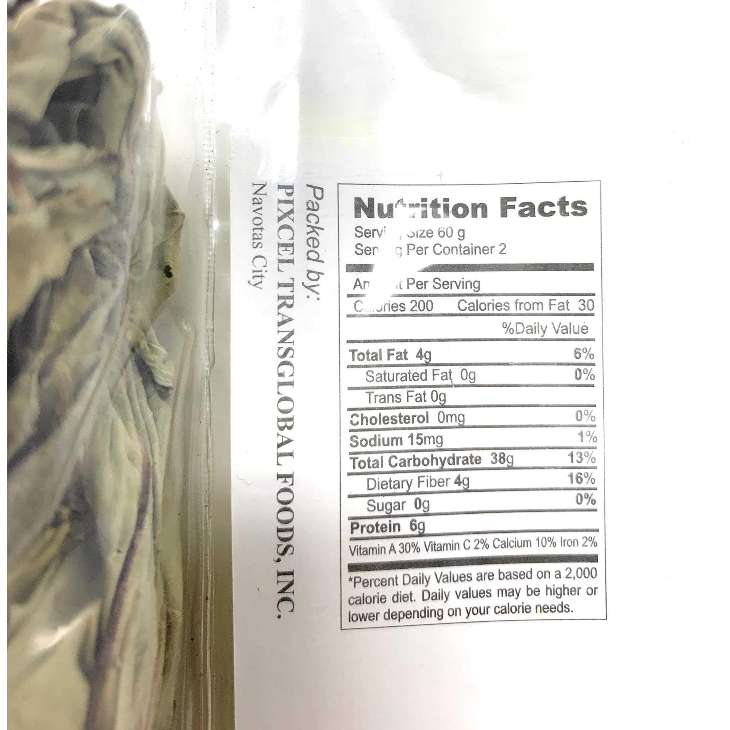 Lucia Dried Taro Leaves (2 Pack)