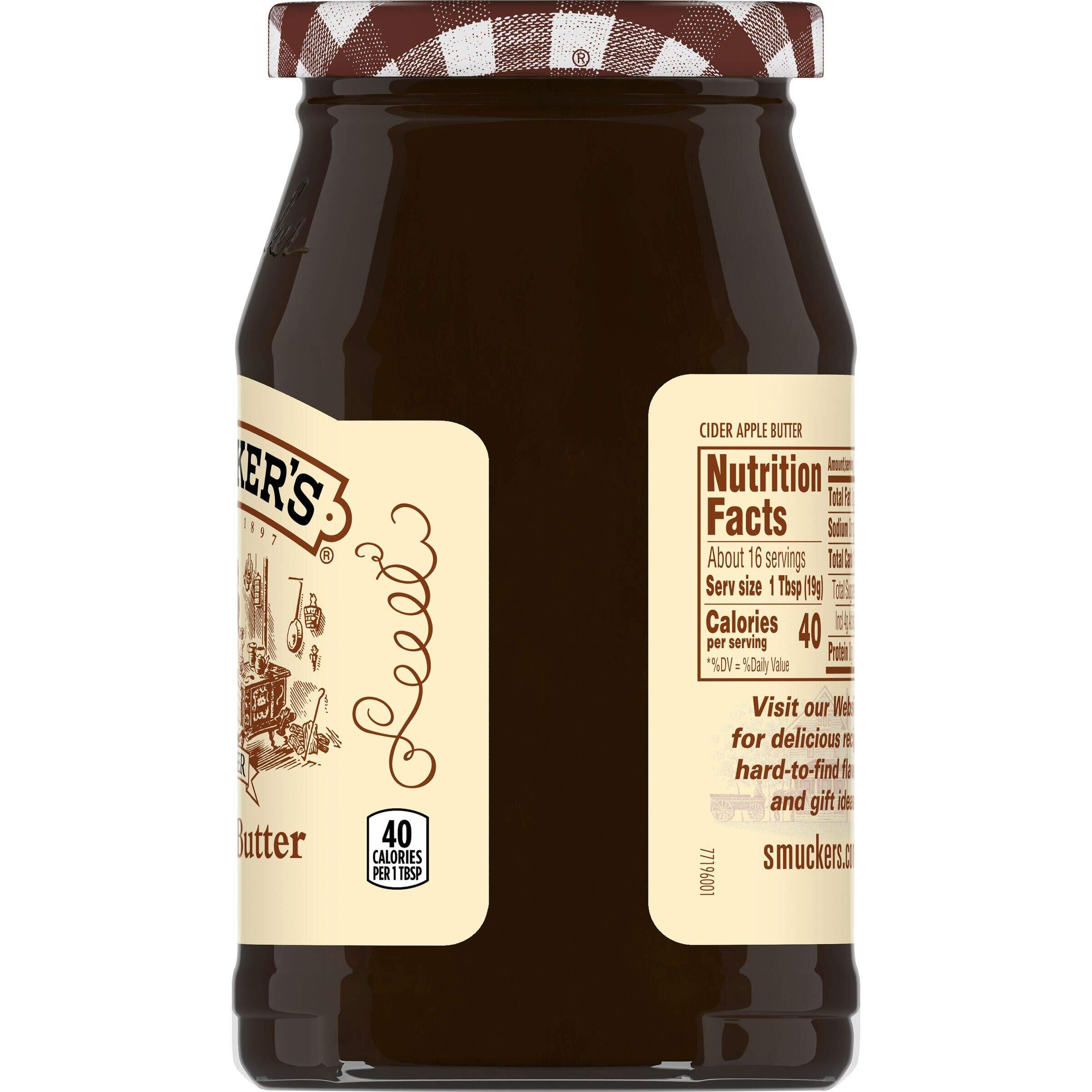 Smucker's Cider Apple Butter, 11 Ounces