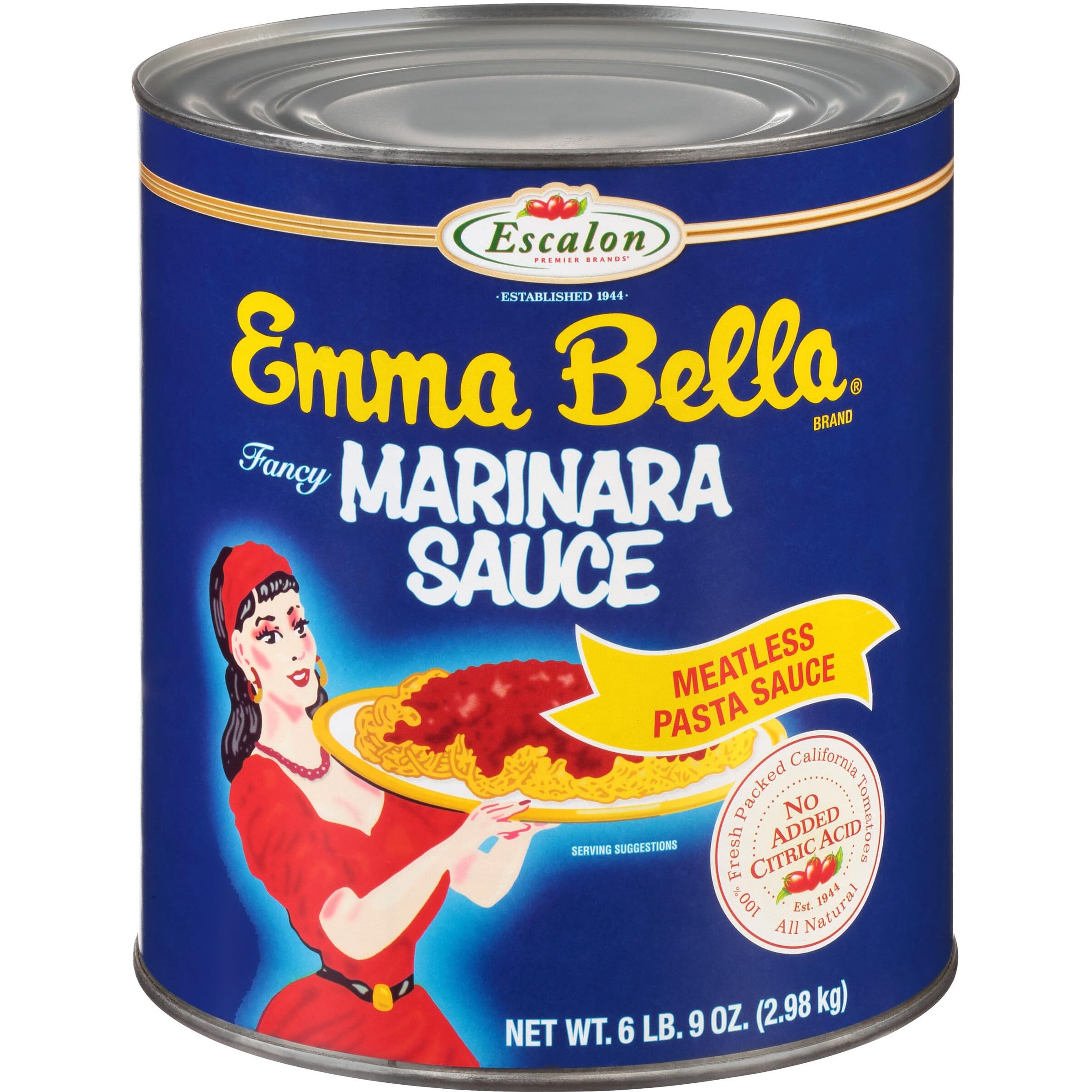 Emma Bella Marinara Sauce (6Lb Tin)