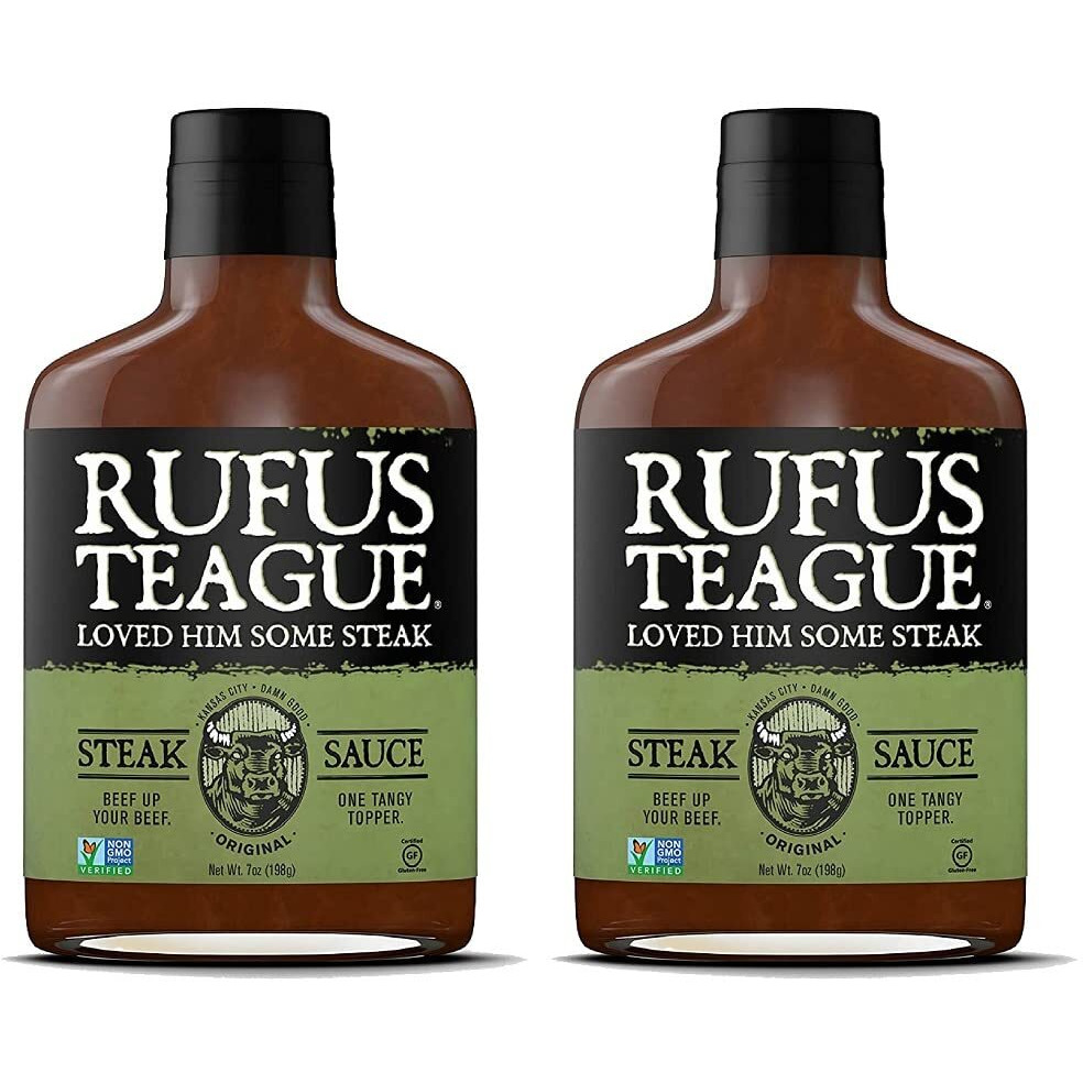 Rufus Teague - Original Steak Sauce - Premium Steak Sauce - 7 Oz. Bottles - 2 Pack