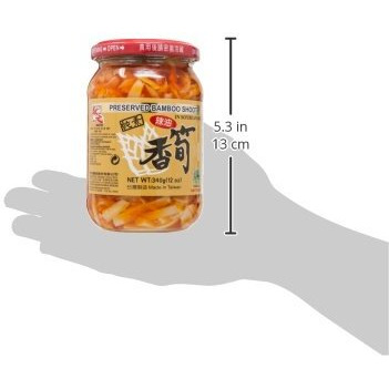 Master Preserved Bamboo Shoots In Soybean Oil - 12 Oz. Jar