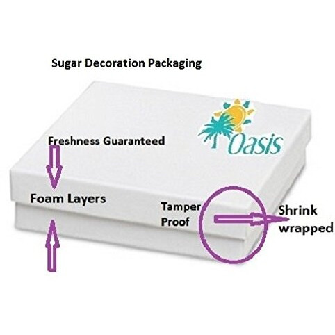 Bumble Bee Sugar Decorations Cookie Cupcake Cake 12 Count